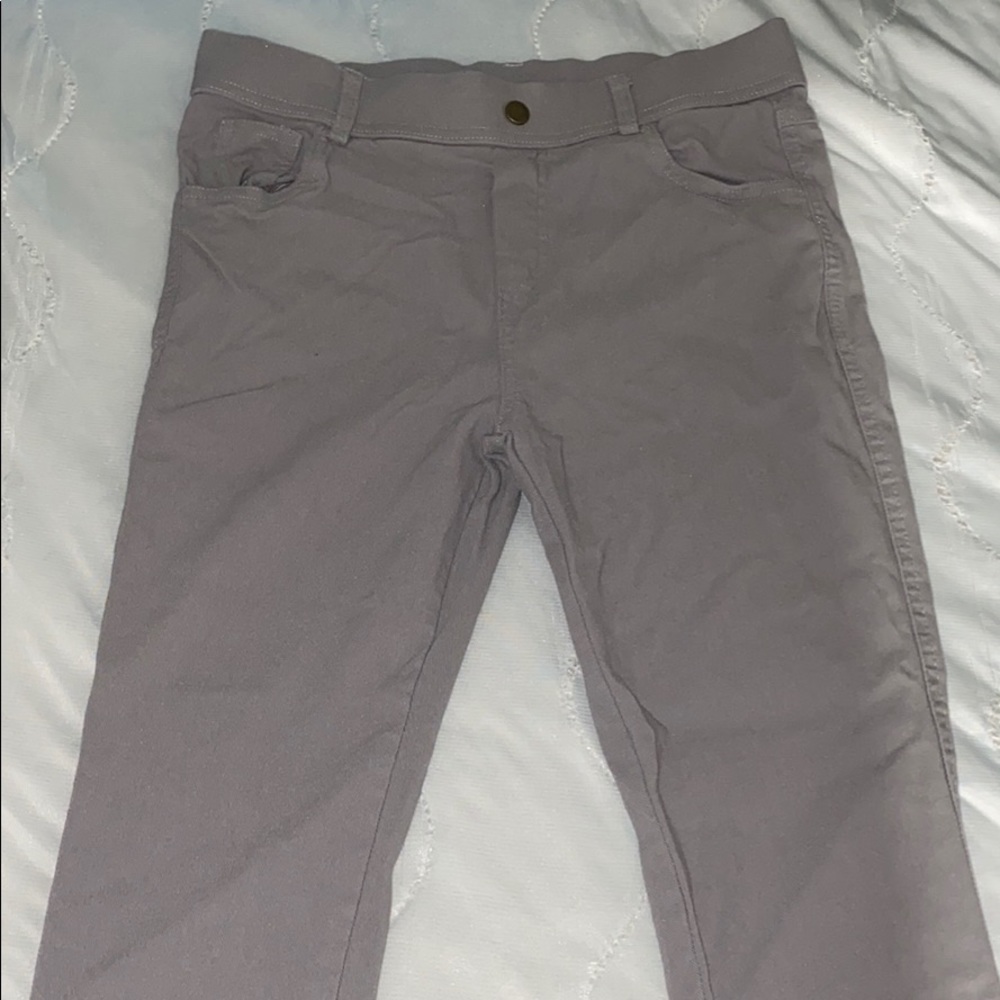 Gray dress pants